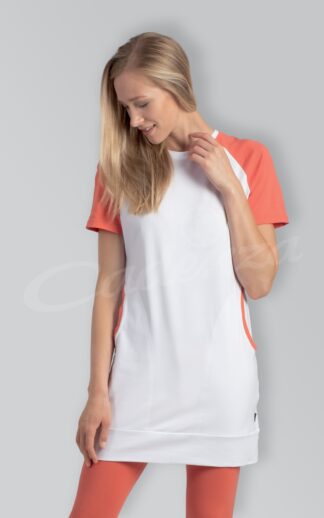Cadenza Zdravotnická tunika MALIA, koral / doprodej