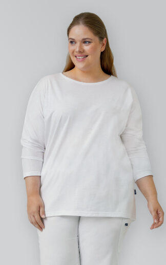 Women's Scrub T-shirt TARA - three-quarter sleeves, 3XL